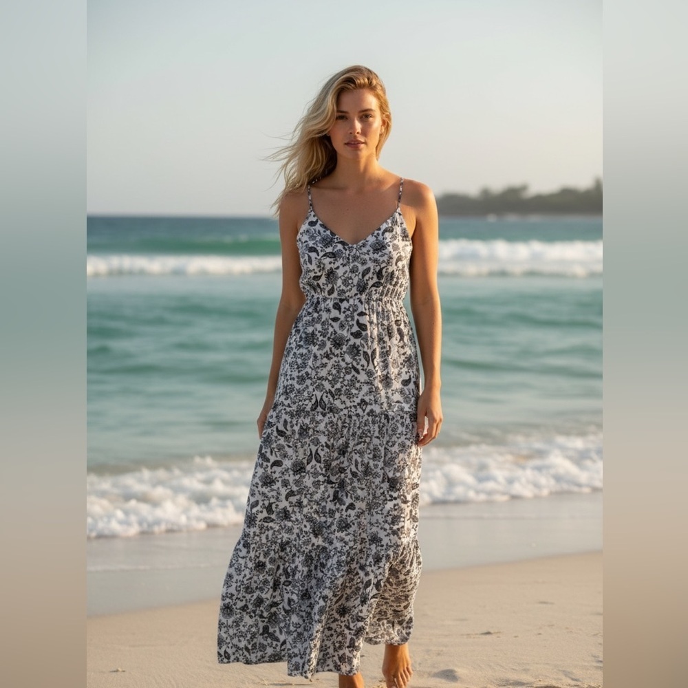 BB Dakota Paisley Print Penelope Dress